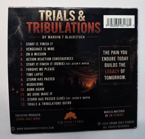 TRIALS & TRIBULATIONS